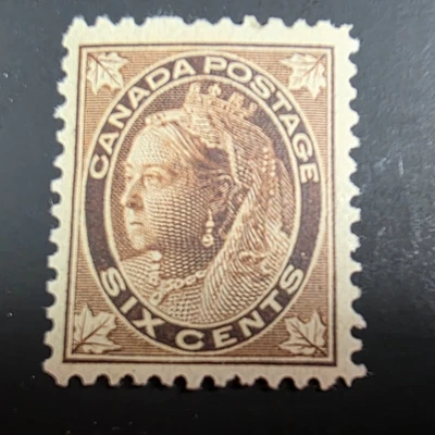 Scott Canada #71 MNH F-VF Queen Victoria 6c Brown - Image 1 of 4