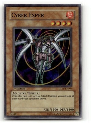 Cyber Esper CDIP-EN005 Unlimited Super Rare Cyberdark Impact LP - Image 1 of 2