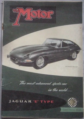 Motor magazine 15 March 1961 featuring Jaguar E-type launch article, Plymouth - Image 1 of 4