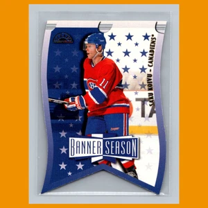 Tarjeta de hockey Saku Koivu/3500 #15 1997-98 Leaf Banner temporada Montreal Canadiens - Imagen 1 de 3