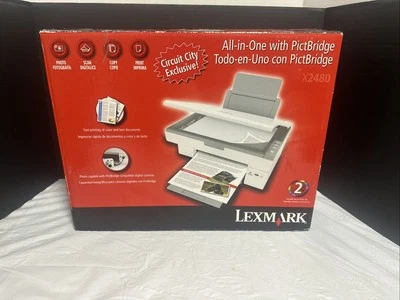 LEXMARK ALL IN ONE PRINTER PHOTO , SCAN , COPY & PRINTER X2480 NEW IN BOX - Image 1 of 4