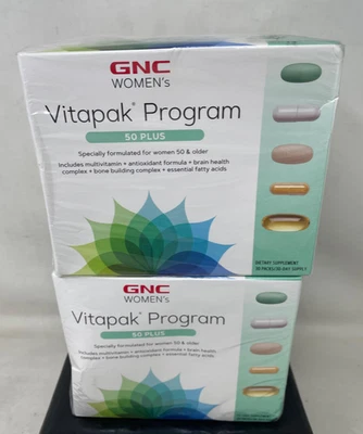 GNC Women's 50 Plus Vitapak Program, 30 Packs - Exp. 1/26 - 2 Pack (60ct) - Image 1 of 4