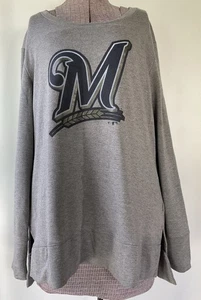 Fanatics Milwaukee Brewers graues Damen-Sweatshirt Größe Large - Bild 1 von 7