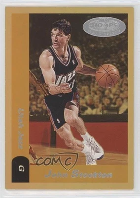 2000-01 NBA Hoops Hot Prospects John Stockton #96 HOF - Image 1 of 2