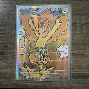 After Skool Hobby Ditto Moltres 02 Serie 75 Pokemon Karte Holo  - Bild 1 von 1