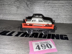 Hornby Car Transporter Wagon & Car - OO - Good Condition No Box - Picture 1 of 5