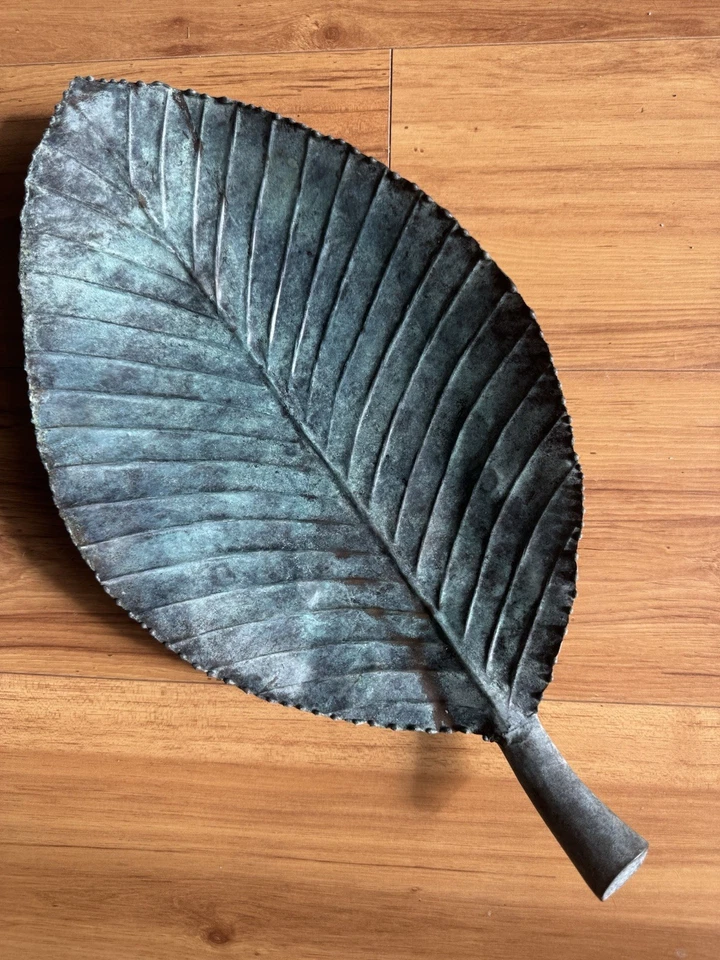 Rustic Leaf Collect All Trinket Tray Or Wall Hanging Decor Home Decor - Image 1 of 4