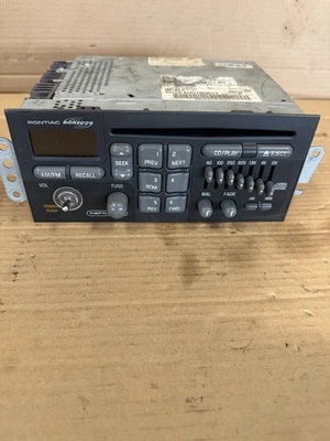 ✅⭐️ 16251472 GM Pontiac MONSOON OEM Radio Reproductor de CD Receptor Estéreo 09353762 Foto 1 de 4