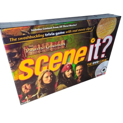 Scene It? Pirates of the Caribbean DVD Game - Sealed, 2+ Players - Image 1 of 3