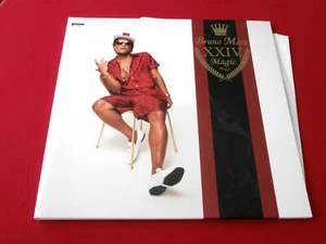 BRUNO MARS~ XXIV MAGIC~ GATEFOLD COVER~ NEAR MINT~ WITH ALL INSERTS~ATLANTIC - Picture 1 of 5