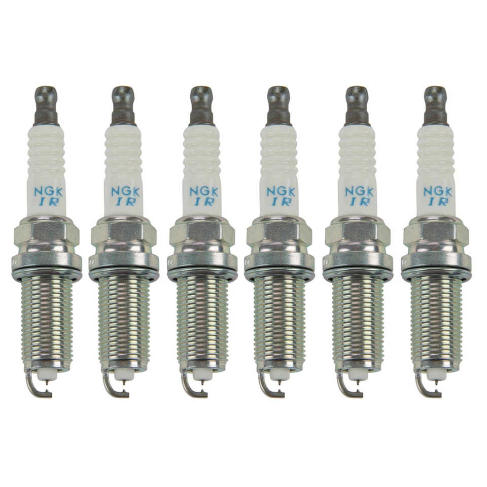 Juego de bujías láser de iridio NGK (6 piezas) 93759 para Nissan Frontier NV1500 V6 Foto 1 de 1