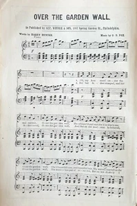 1882 = SPARTITO MUSICALE OTTOCENTESCO = Originale = RARO (6a) - Bild 1 von 1