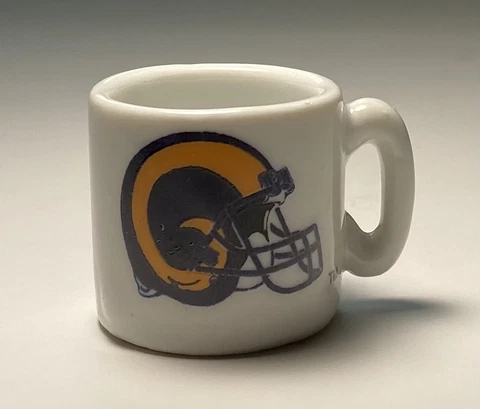 Vintage St. Louis Rams Souvenir Mini Mug Los Angeles Rams NFL Football Cover