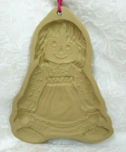 Molde de arte de galletas Brown Bag 1985 ~ RAGGEDY ANN ~ ¡Muy bonito! - Imagen 1 de 3