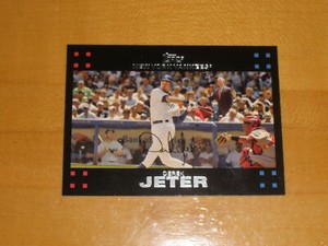 2007 Topps Bush Mantle #40 Derek Jeter
