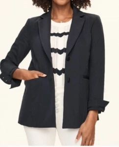 CABI NWT Keynote Jacket Blazer Size 10 Classic Navy  #6465 Was $199 Spring ‘24 - Picture 1 of 7