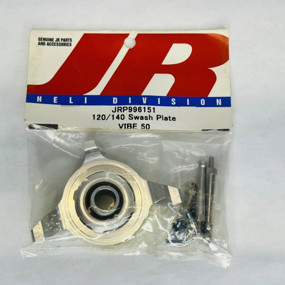 Helicóptero vintage RC JR JRP996151 96151 120/140 aluminio. Swash Plate Vibe 50  Foto 1 de 4