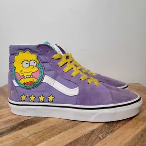 Vans x I Simpson SK8-Hi Lisa For President Sneakers Donna 9 Uomo 7,5 - Foto 1 di 10
