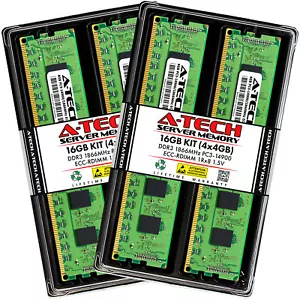 16GB 4x 4GB PC3-14900R RDIMM ASUS RS724Q-E7/RS12 RS726Q-E7/RS12 Memory RAM - Picture 1 of 3