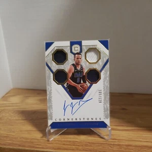 2018-19 Panini Cornerstones Cornerstones Auto Jersey 105/129 JJ Barea #CS-JJB - Picture 1 of 12