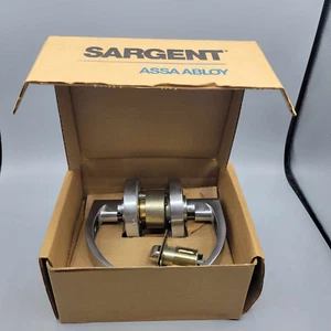 Sargent 7 Line Door Lever Handle Bored Lock KD28 LP 7G05 26D Mercury Stock - Picture 1 of 9