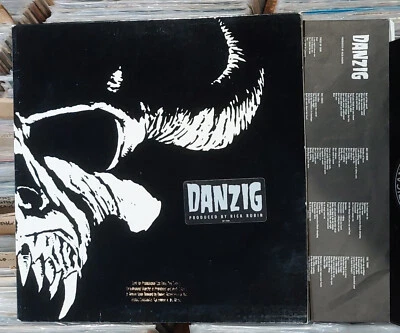 DANZIG 1988 Debut LP PROMO Original 1st Pressing EXCELLENT Vinyl Record MISFITS - Image 1 of 4