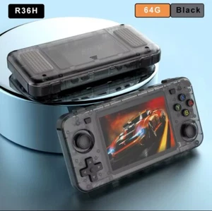 R36H Handheld Game Console 64GB Retro Emulator | 3.5" Screen | 10+ Systems - Picture 1 of 8