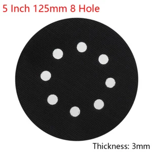5" 125mm Interface Pad Hook Loop 3mm Sanding Polishing Disc Backing Pads Cushion - Picture 1 of 5