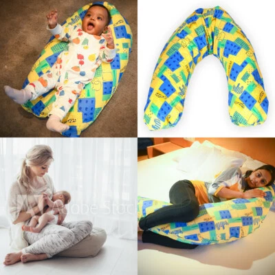 MEX TRADE UG Seitenschläferkissen Kissen Stillkissen Allergiker 160x30 cm Afrika