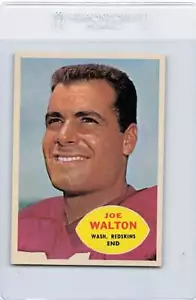 1960 Topps #127 Joe Walton Redskins EX/MT *1099 - Foto 1 di 2
