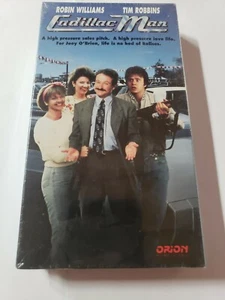 Cadillac Man (VHS, 1990) Still Sealed, Robin Williams , Tim Robbins - Picture 1 of 6