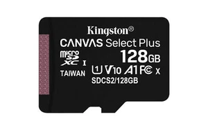 Kingston Canvas Select Plus 128GB microSDXC, karta pamięci czarna - Zdjęcie 1 z 4