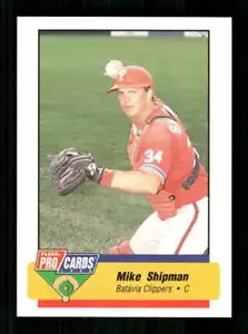 1994 Fleer Pro Cards Batavia Clippers #3451 Mike Shipman NM Near Mint BXCP24 - Picture 1 of 2