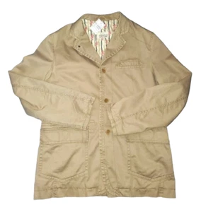 Springfield Jacket Men Large Casual Blazer Travel Graphic on Back  - Picture 1 of 6