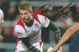ULSTER RUGBY UNION: JOHNNY STEWART SIGNED 6x4 ACTION PHOTO+COA - Picture 1 of 1