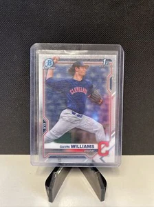 Gavin Williams 2021 Bowman Draft Chrome #BDC-93 1st Bowman - Picture 1 of 2