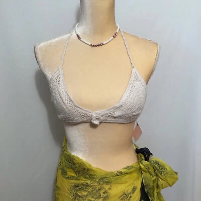 Nasty Gal NWT Knitted Swim Top for Women XS - Image 1 of 4