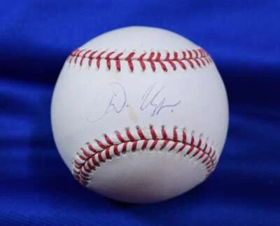 Béisbol firmado por Dan Uggla Steiner certificado de autenticidad Grandes Ligas OML Foto 1 de 2