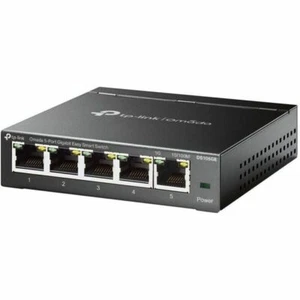 TP-Link DS105GE Omada 5-Port Gigabit Easy Smart Switch PORT: 5 Gigabit RJ45 Port - Picture 1 of 2