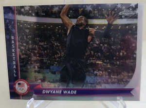 2024 TOPPS CHROM US OLYMPISCHE DWYANE WADE REFRAKTOR #173 BASKETBALL - Bild 1 von 2