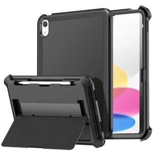 Custodia per iPad 10a Generazione 10.9 Pollici Resistente Militare Antiurto Cover - Foto 1 di 43