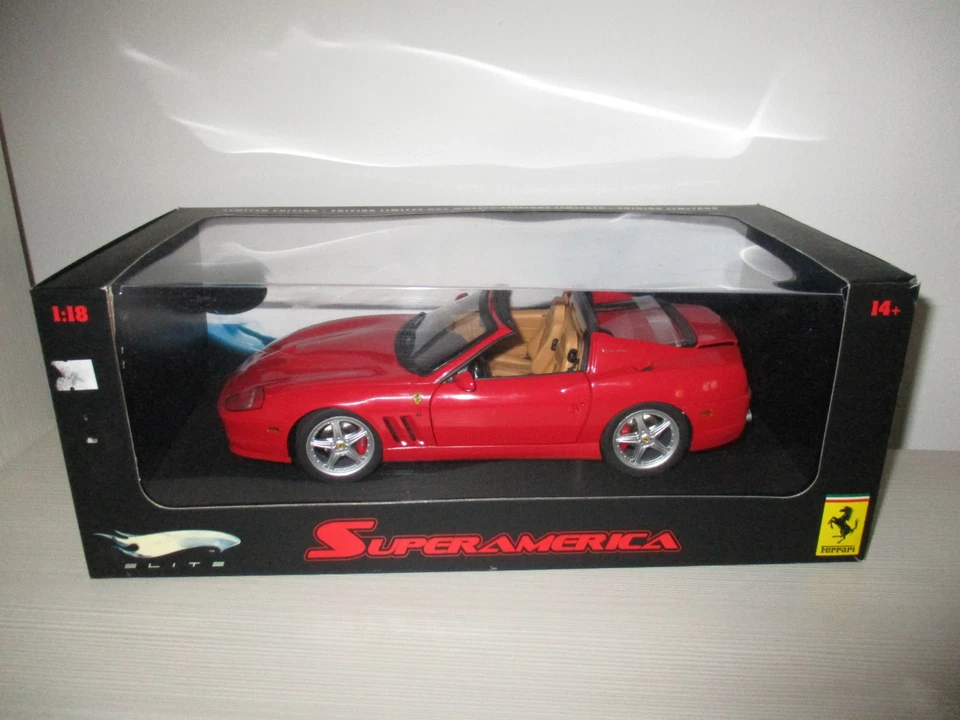 FERRARI SUPERAMERICA EDIZIONE LIMITATA HOTWHEELS ELITE SCALA 1/18 - Immagine 1 di 1