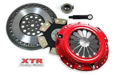 XTR STAGE 4 CLUTCH 套件 + 赛车飞轮适用于本田 ACCORD PRELUDE F22 F23 H22 H23 — 第 1/2 张图片