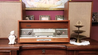 Röhrenradio Saba Freiburg Studio A ! kompl.Restaur. ! Neuer Lack&Röhren ! Stereo - Bild 1 von 4