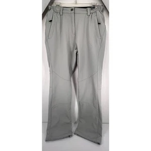 Pantaloni Snowboard Liquid - Donna Large - Impermeabili Foderati in Pile Sci - Grigio Mirage - Foto 1 di 9