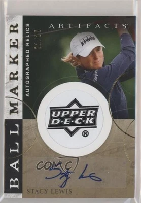2021 Upper Deck Artifacts Ball Marker Auto Relics /25 Stacy Lewis #BMA-SL Auto - Image 1 of 2