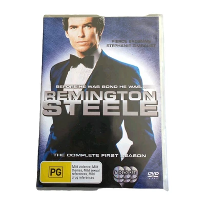 Remington Steele The Complete Season 1 DVD R4 Pierce Brosnan Crime Detective  - Image 1 of 4