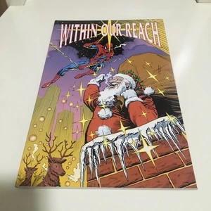 Within Our Reach #1 Marvel Comics 1991 Star Reach SPIDER-MAN & SANTA CLAUS - Picture 1 of 7