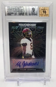 2020 Leaf Metal TD Kings Black /5 Rookie Autograph #TK-TJ1 Tyler Johnson Rc Auto - Picture 1 of 2