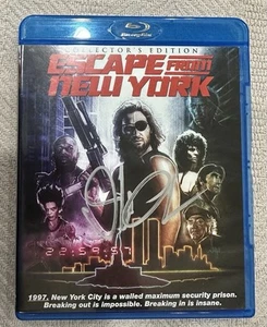 SIGNED John Carpenter ESCAPE FROM NEW YORK (Blu-ray) Includes Event Flyer - Picture 1 of 5